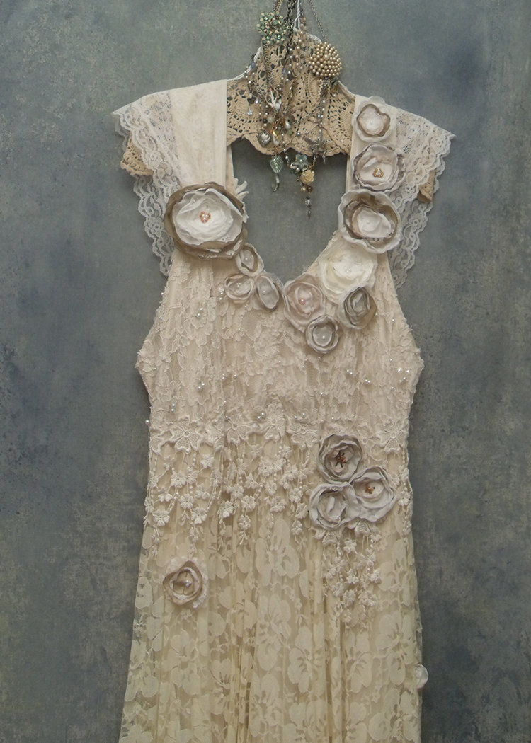 Resurrection Rags custom wedding dress